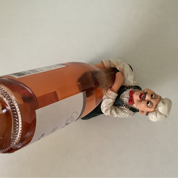 New Vintage champagne wine bottle rack chef sommelier - Picture 4 of 6